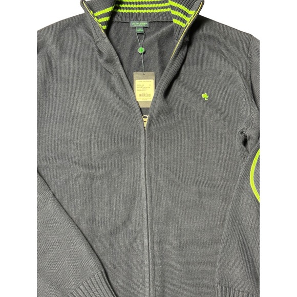 Lilly Pulitzer Other - Lilly Pulitzer Wells Sweater Mens XL Navy Full Zip Elbow Patches  NWT #69046